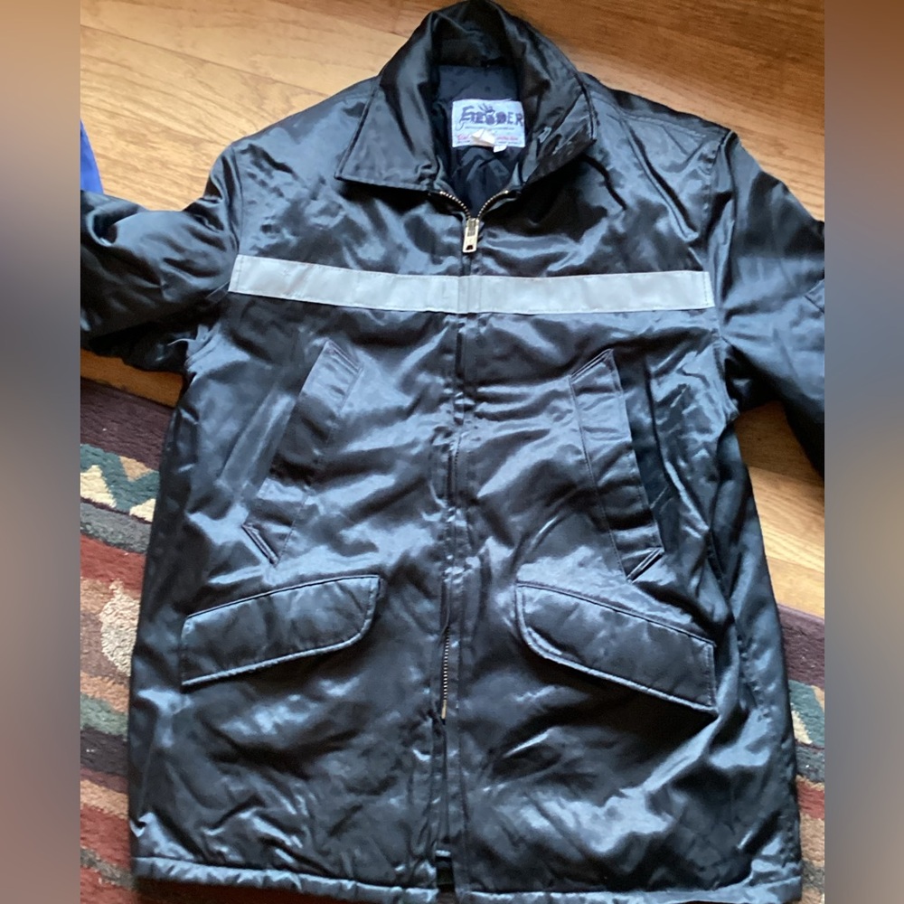 🪶 GOLDEN FLEECE INDUSTRIAL JACKET Titan Cloth Vintage UniSex  Sz LG  EVC